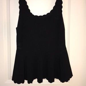 SHEIN Black Tank Blouse